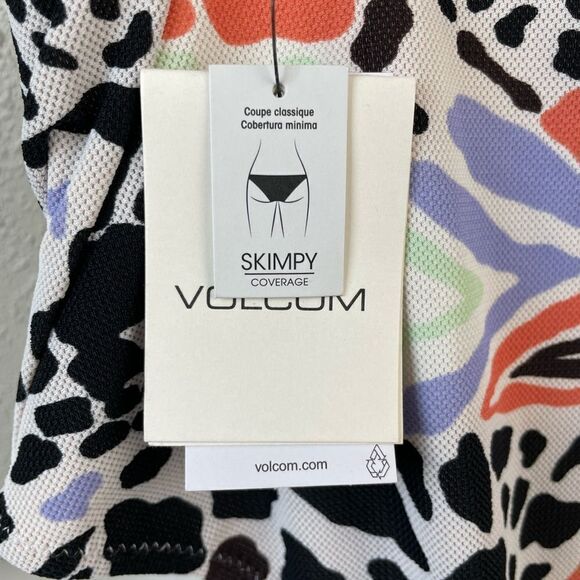 NWT Volcom One Piece Swim Suit Size M - Picture 5 of 7